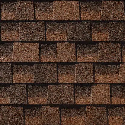 Hickory shingle swatch