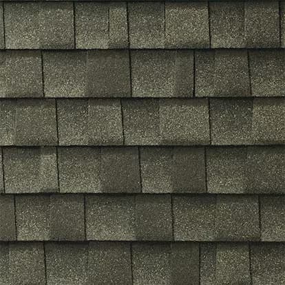 Weathered Wood shingle swatch