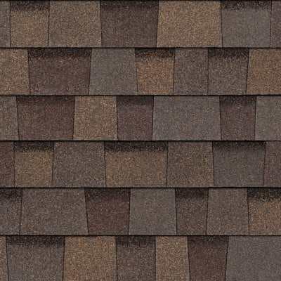 Teak shingle swatch
